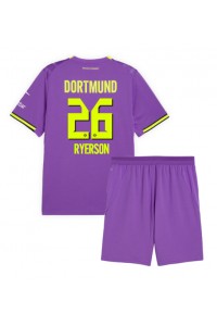 Borussia Dortmund Julian Ryerson #26 Babyklær Tredje Fotballdrakt til barn 2026-27 Korte ermer (+ Korte bukser)